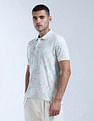 Flying Machine All-Over Regular Fit Polo Shirt