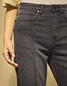 Flying Machine Women High Waist Flared Panneled Jeans