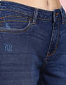 Flying Machine Women Veronica Skinny Fit Mid Rise Stone Wash Jeans