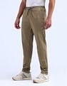 Flying Machine Relaxed Tapered Fit Solid Trousers