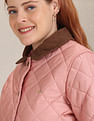 U.S. Polo Assn. Women Long Sleeve Solid Quilted Jacket