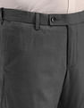 Arrow Solid Twill Slim Fit Trousers