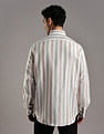 Tommy Hilfiger Striped Regular Fit Plain Woven Shirt