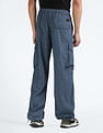Flying Machine Mohammad Ali Elasticized Waist Cargos