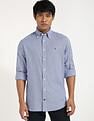Tommy Hilfiger Houndstooth Regular-Fit Twill Woven Shirt