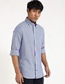 Tommy Hilfiger Houndstooth Regular-Fit Twill Woven Shirt