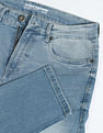 Flying Machine Stone Wash Slash Slim Tapered Fit Jeans