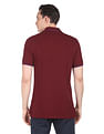 AD by Arvind Cotton Colour Block Polo Shirt