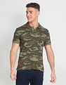 U.S. Polo Assn. Denim Co. Camouflage Print Cotton Polo Shirt