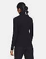 Calvin Klein Women Black Striped High Neck Sweater