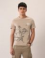 U.S. Polo Assn. Denim Co. Graphic Printed Muscle Fit T-Shirt