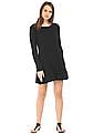 Aeropostale Long Sleeve Knit Skater Dress
