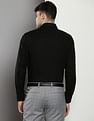 Tommy Hilfiger Solid Engineered Cotton Shirt