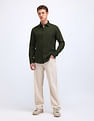 Flying Machine Textured Slim Fit Shirt