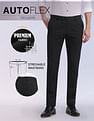 Arrow Solid Mid Rise Trousers