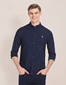 U.S. Polo Assn. Button Down Collar Dyed Shirt