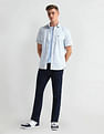 Arrow Sports Floral Print Cotton Shirt