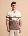 U.S. Polo Assn. Horizontal Striped Pure Cotton Polo Shirt