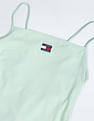 Tommy Hilfiger Small Badge Tie Back Midi Dress
