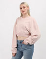 Calvin Klein Jeans Woven Label V-Neck Sweatshirt
