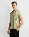 Arrow Solid Cotton Polo Shirt
