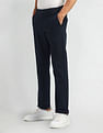 Arrow Sport Regular Fit Solid Trousers