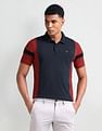 Arrow Sport Short Sleeve Color Block Polo Shirt