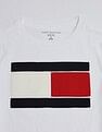 Tommy Hilfiger Kids Boys Logo Regular Fit Cotton T-Shirt