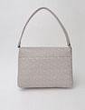 Tommy Hilfiger Logo Brown Pu Hand Bag