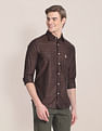 U.S. Polo Assn. Spread Collar Checked Shirt