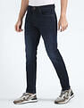 Flying Machine Slash Slim Tapered Rinsed Jeans