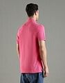 Tommy Hilfiger Solid Regular Fit Cotton Polo T-Shirt
