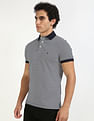 Tommy Hilfiger Striped Slim-Fit Cotton Polo Shirt