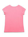 U.S. Polo Assn. Kids Girls Graphic Printed Regular Fit T-Shirt