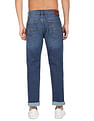 Flying Machine Whiskered Bruce Straight Fit Bootcut Jeans