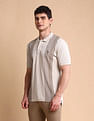 U.S. Polo Assn. Colourblocked Slim Fit Polo Shirt