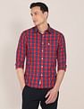U.S. Polo Assn. Premium Cotton Checked Casual Shirt