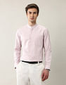 Arrow Manhattan Slim Fit Mandarin Collar Ceremonial Shirt