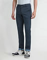 Arrow Sport Slim Fit Textured Trousers