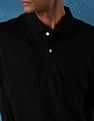 Flying Machine Relaxed Fit Solid Polo Shirt
