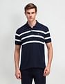 Arrow Sport Horizontal Striped Regular Polo Shirt
