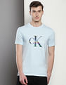 Calvin Klein Monogram Print Slim T-Shirt