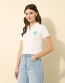 U.S. Polo Assn. Women Regular Fit Solid Polo Shirt
