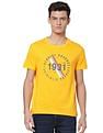 AD by Arvind Crew Neck Graphic Print T-Shirt