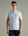 Tommy Hilfiger Solid Slim Fit Cotton Polo T-Shirt