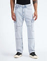 Flying Machine Mid Rise 90s Loose Fit Jeans