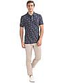 U.S. Polo Assn. Printed Slim Fit Polo Shirt
