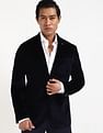 Tommy Hilfiger Solid Regular-Fit Cotton Blazer