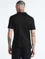 Flying Machine Solid Cotton Polo Shirt