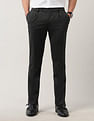 Arrow Textured Mid Rise Trousers